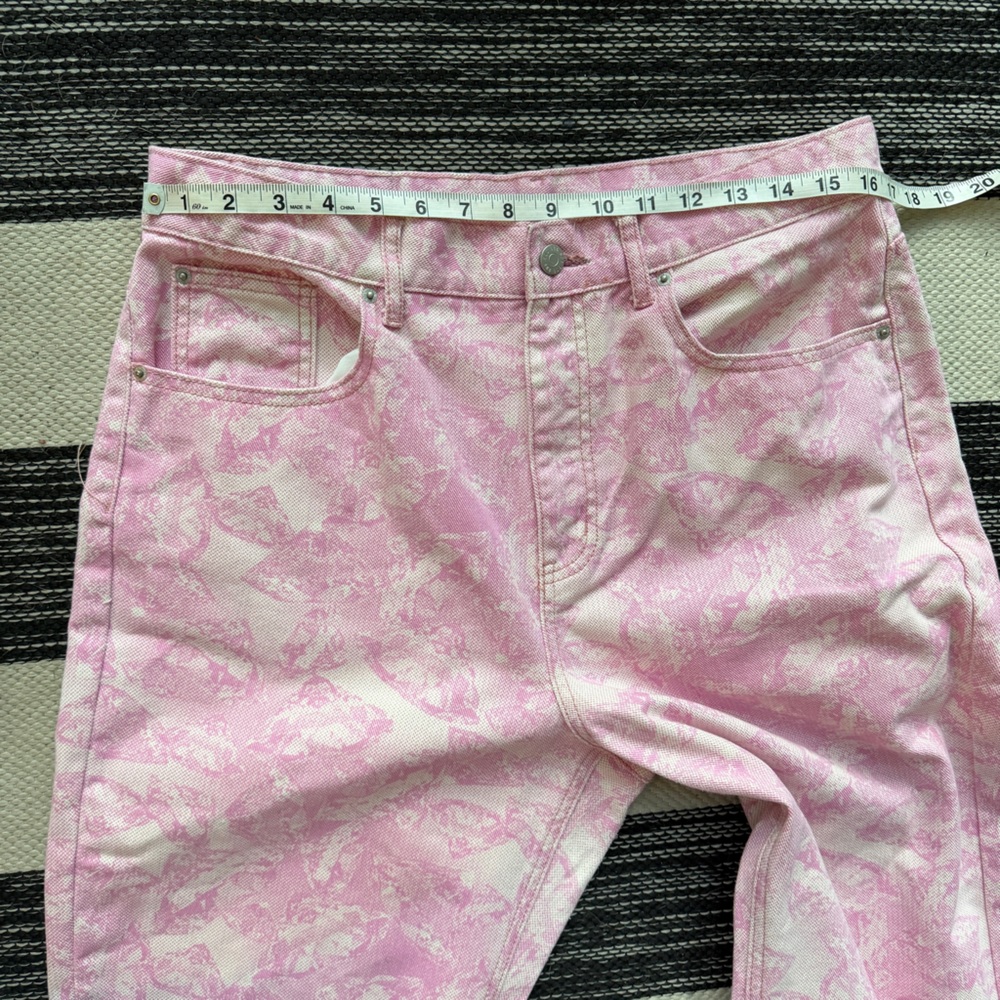 BDG Women's Light Pink Tie-dye Cowboy Jeans Size 32‎ - Picture 8 of 12